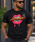 Black Graphic Streetwear Tee